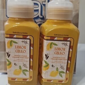 Bath & Body Works Limoncello Gentle Foaming Hand Soap - Vibrant Yellow